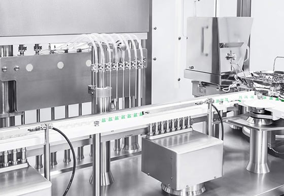 TurboFil Assembly and Vial Filling Station Is Used for Unidose