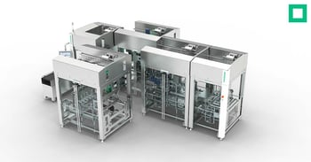 What makes the modular design of the new LFS dairy and food filling machines so customer-friendly?